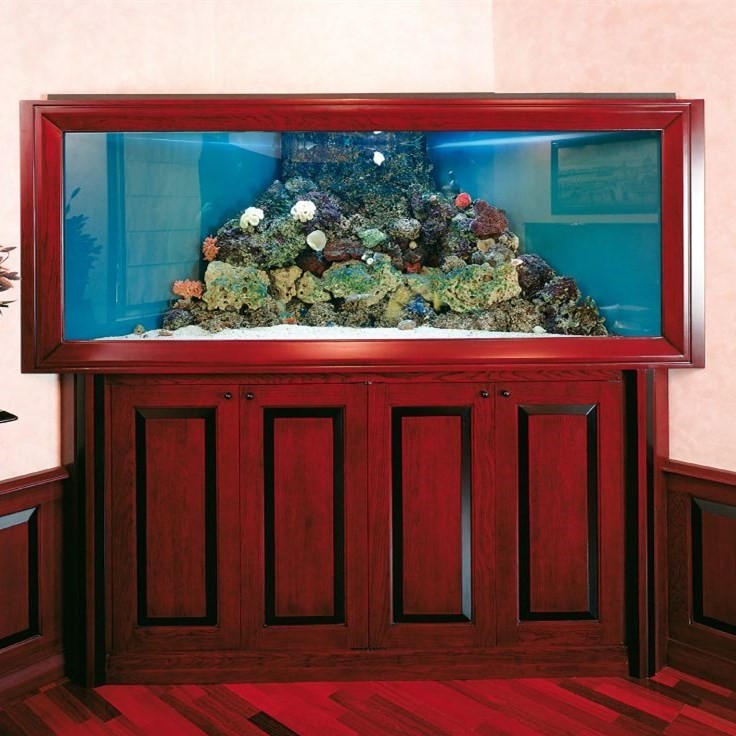 Rompin Mahogany (solid wood) Aquarium